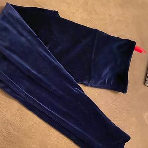 Spanx velvet leggings